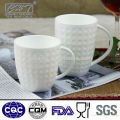 Fine fancy checkered bone china coffee cup & saucer